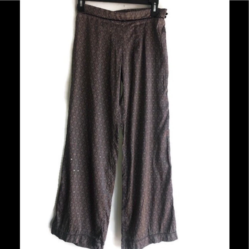 Ted Baker Pattern Silk Pants